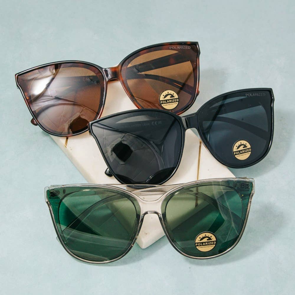 Assorted Oversized Polarized Sunglasses Set