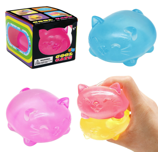 TRANSLUCENT CAT SUGAR SQUISHY