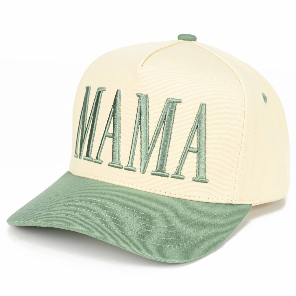 C.C MAMA Letter embroidered Snapback Trucker Hat