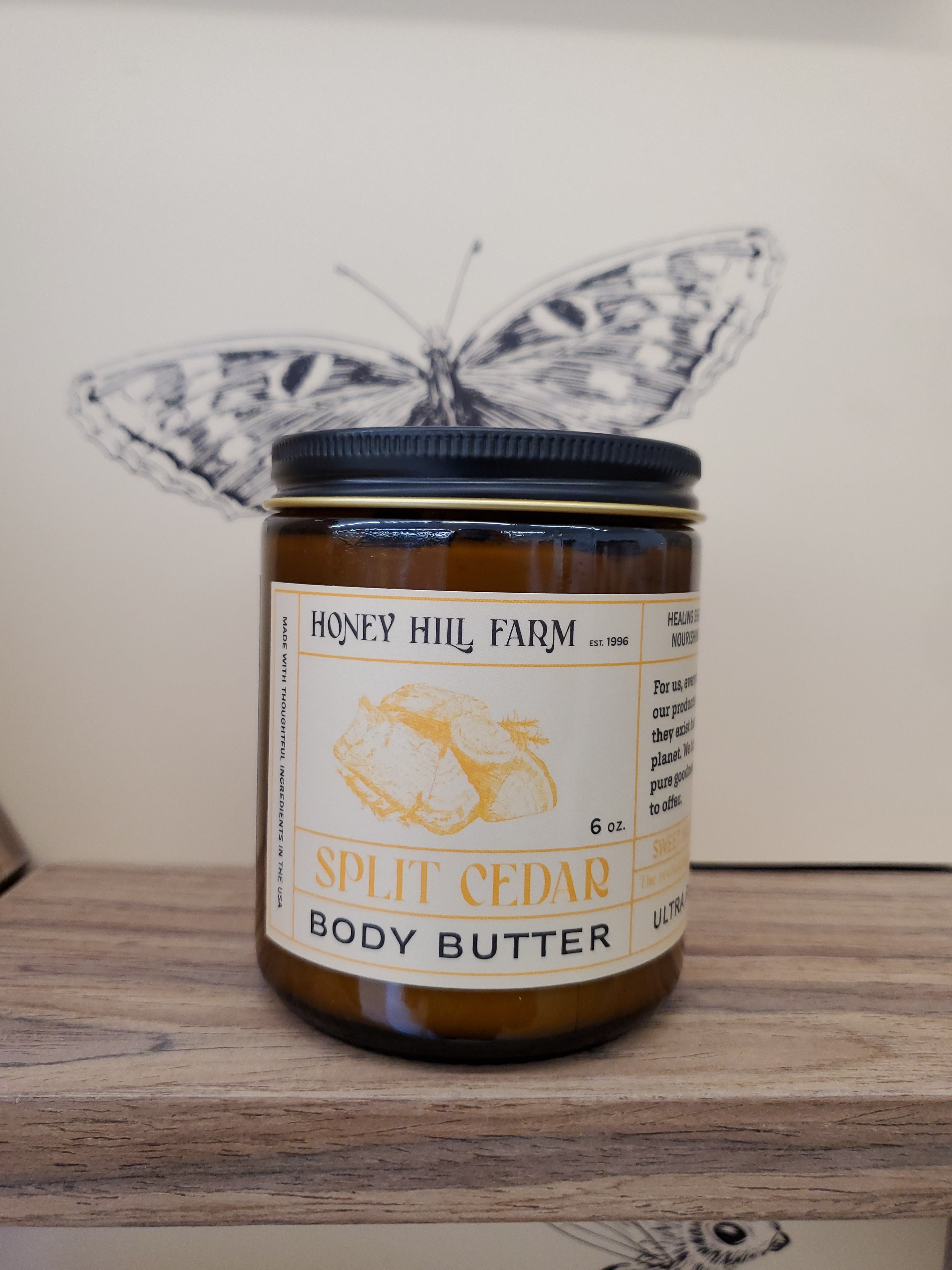 Honey Hill Farm Split Cedar Body Butter