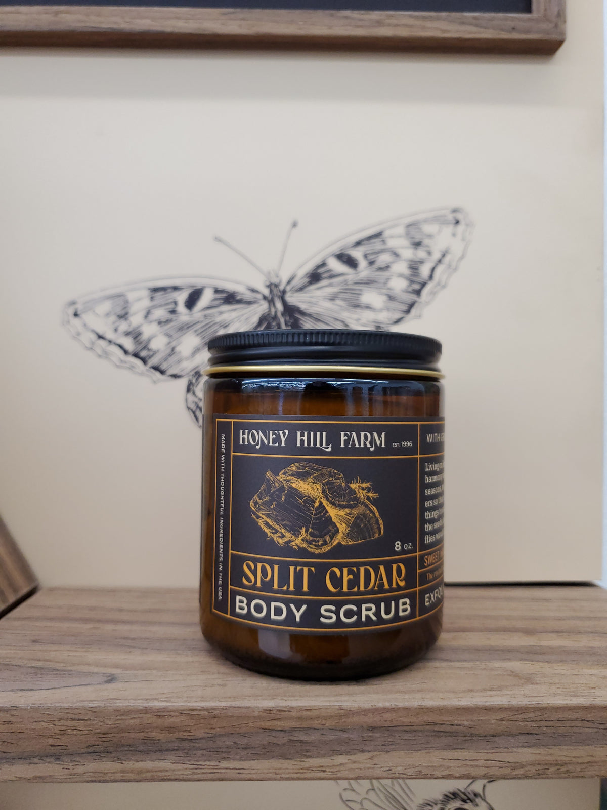 Honey Hill Farm Split Cedar Body Scrub
