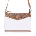 Rodeo Frontier Clear Bag in Bridle Biscuit