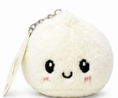 ULTRA SOFT DUMPLING KEYCHAIN/BAG CHARM