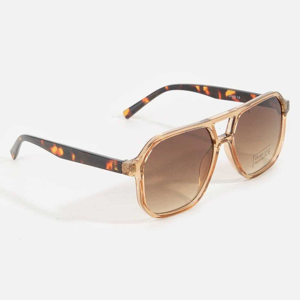 Acetate Square Sunglasses Set