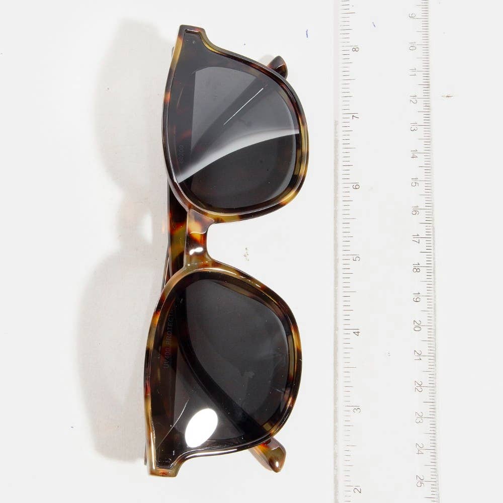 Tortoise Frame Sunglasses Set