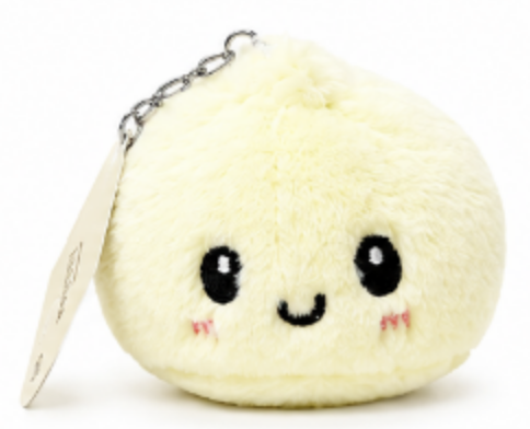ULTRA SOFT DUMPLING KEYCHAIN/BAG CHARM