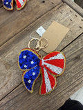 USA Bow Keychain