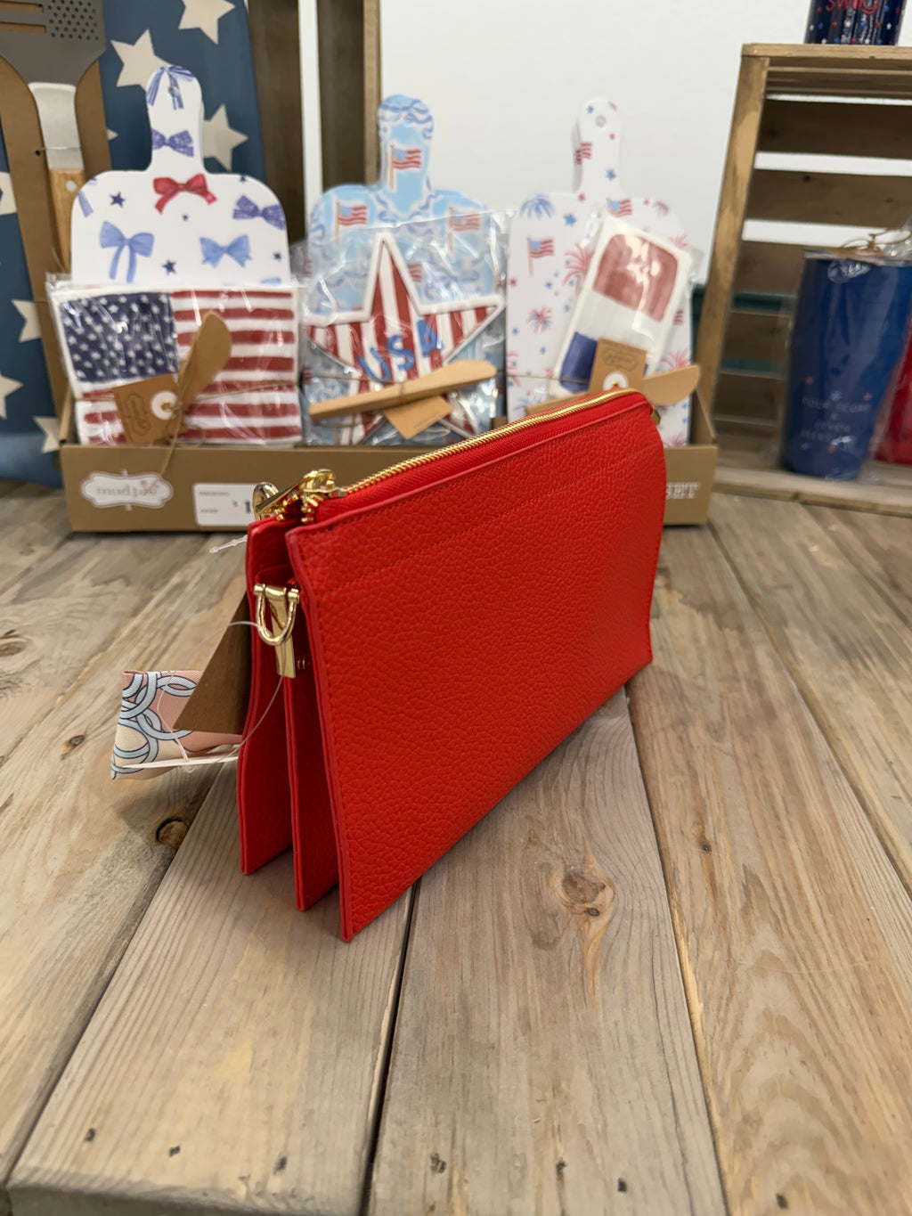 Coral Crossbody Bag