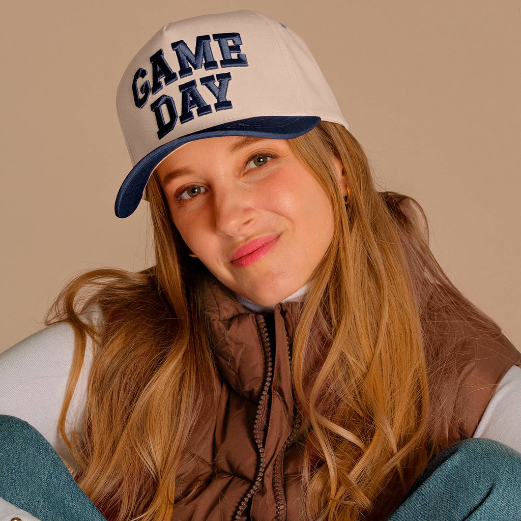 C.C GAME DAY Embroidered Cotton Baseball Cap