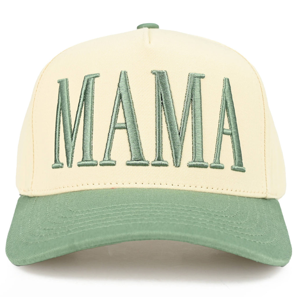 C.C MAMA Letter embroidered Snapback Trucker Hat