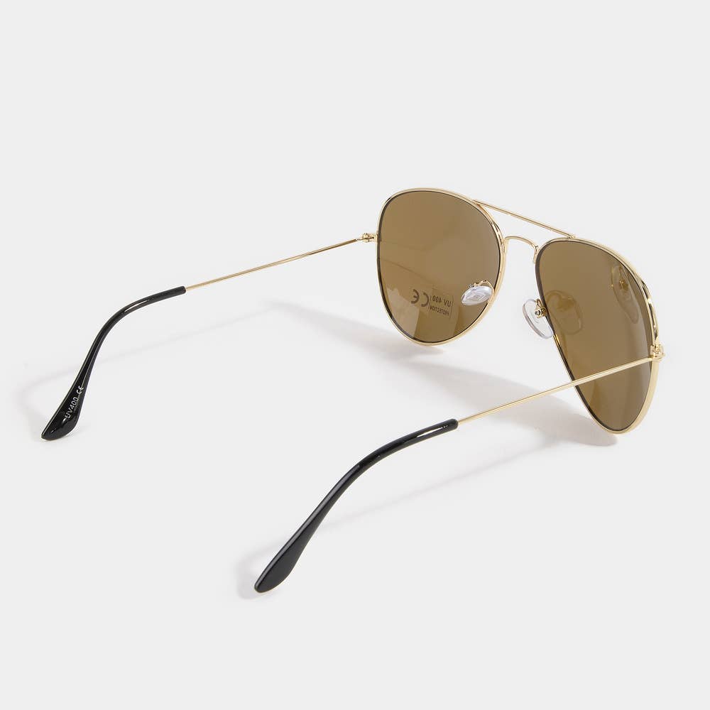 Classic Aviator Metal Frame Sunglasses Assorted