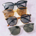 Tortoise Frame Sunglasses Set