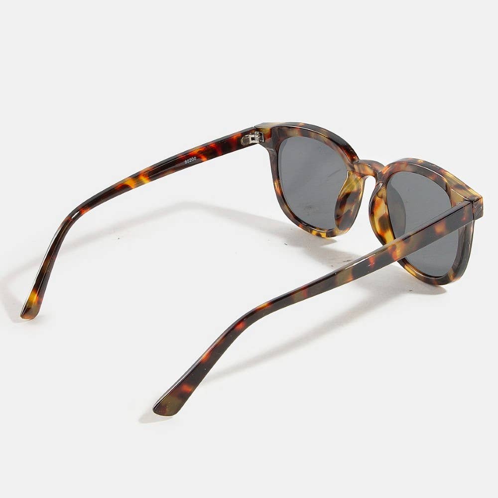 Tortoise Frame Sunglasses Set