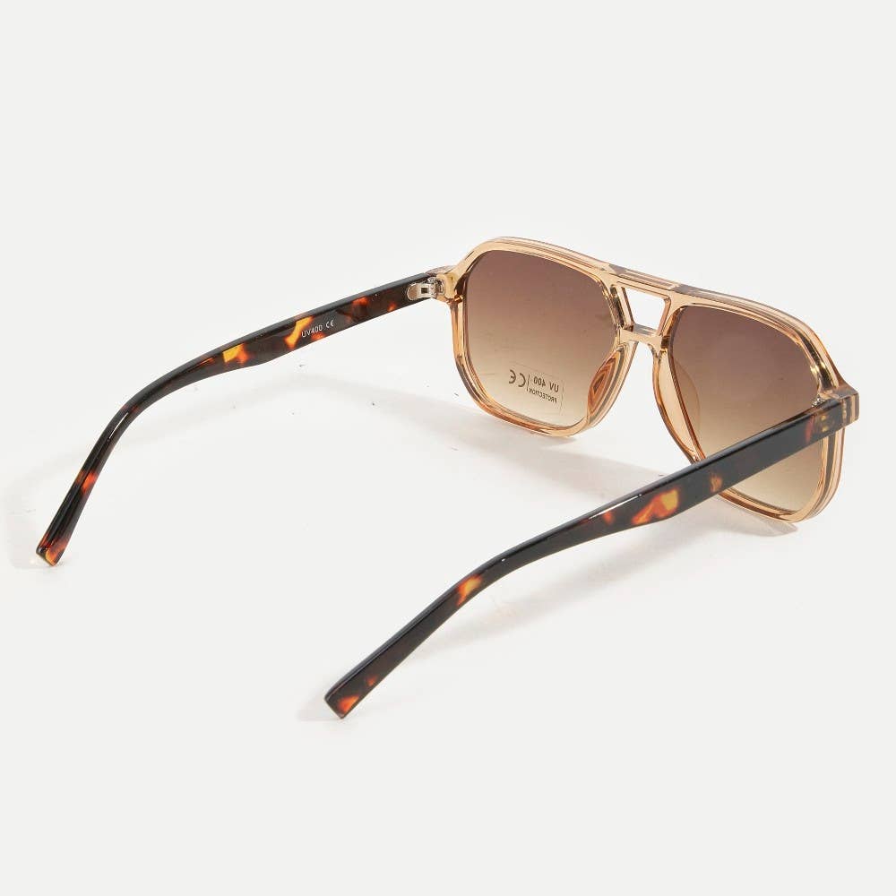 Acetate Square Sunglasses Set
