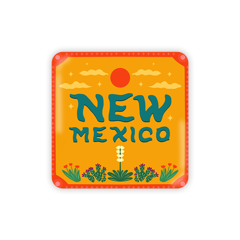 Metal Magnet - New Mexico No. 2