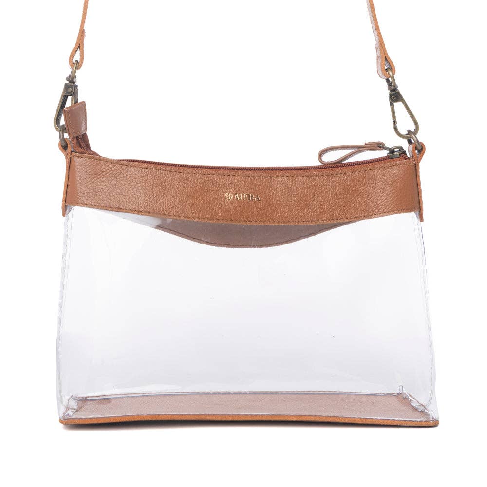 Rodeo Frontier Clear Bag in Bridle Biscuit