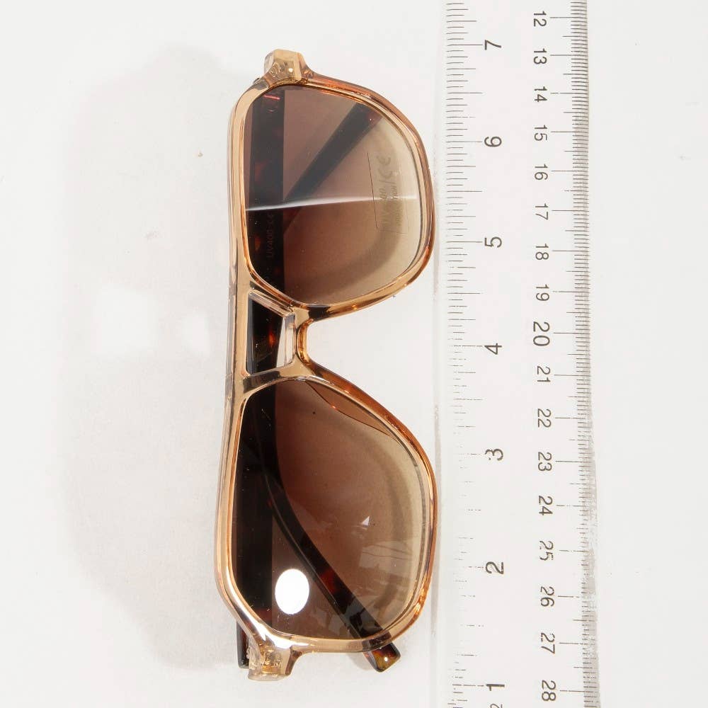 Acetate Square Sunglasses Set